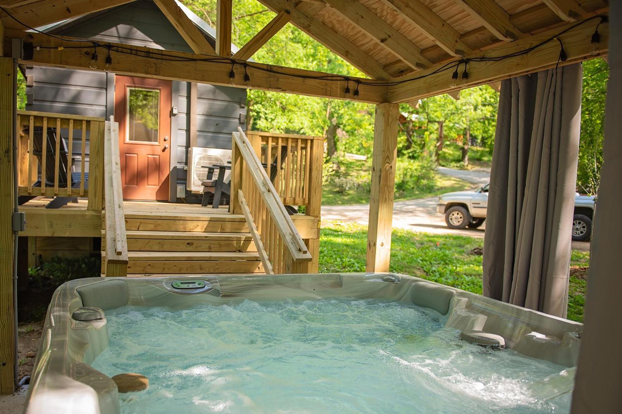 Meg Cabin Tiny Rustic Comfort On Lookout Mtn Chattanooga Exteriér fotografie